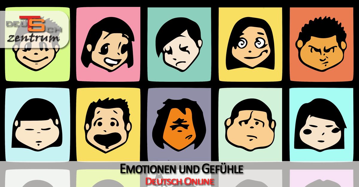 Emotions and feelings in German - Emotionen