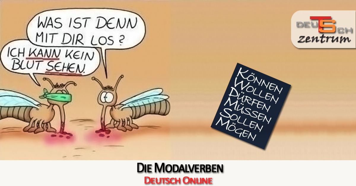 German modal verbs - Modalverben in Deutsch
