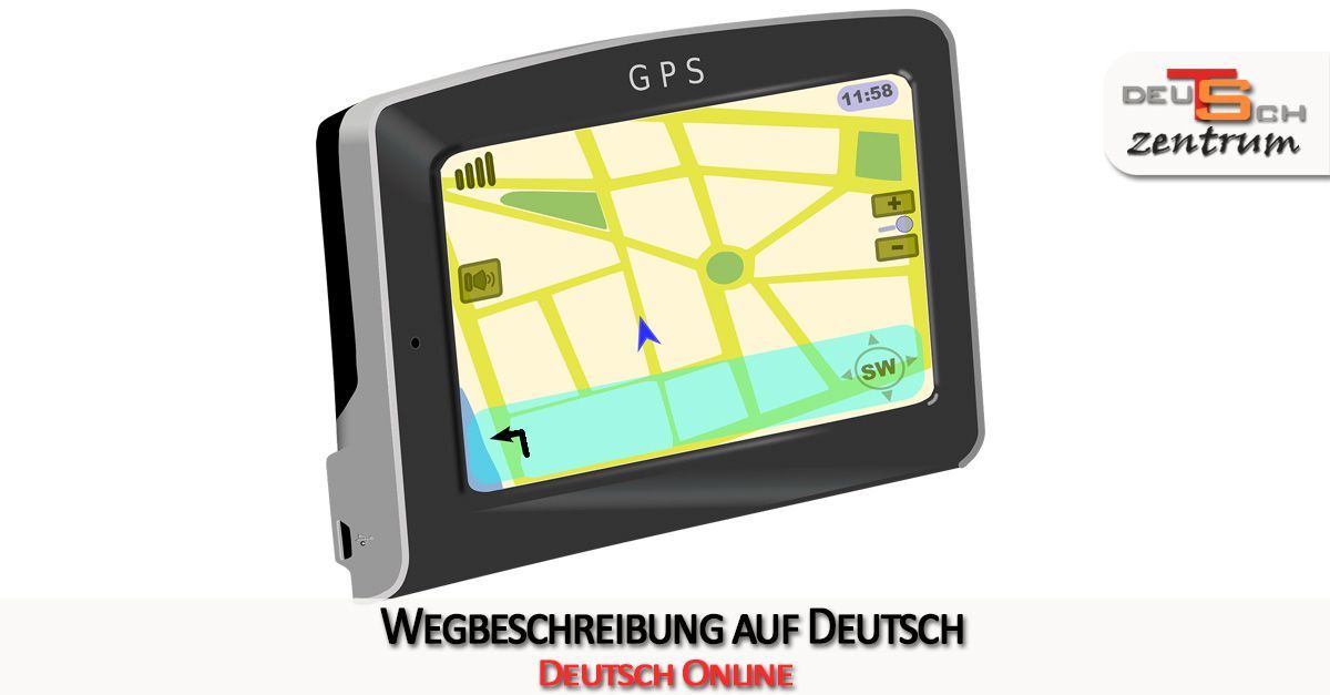 Directions in German - Wegbeschreibung