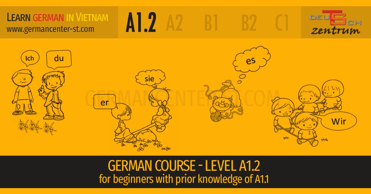 German courses A1.2 Vietnam
